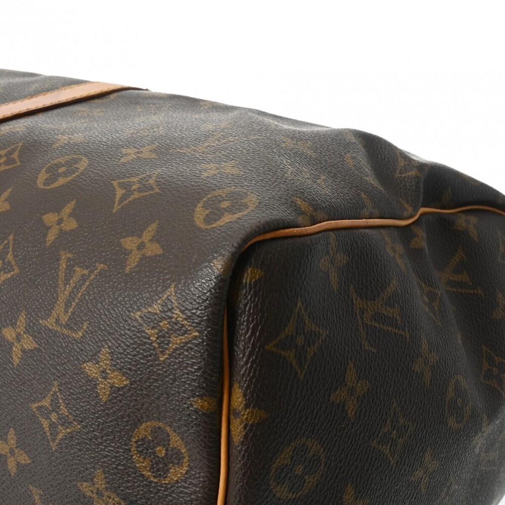 Louis Vuitton Keepall Bag Boston Brown Canvas Monogram - Picture 6 of 11
